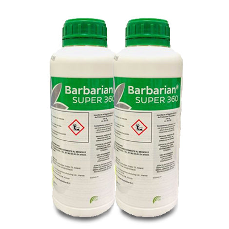 Onkruidverdelger 2x1L Barbarian Voor alle tuinen