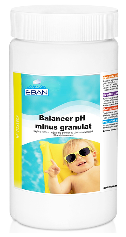 pH-Balancer Minus – Korrels 1,5 kg