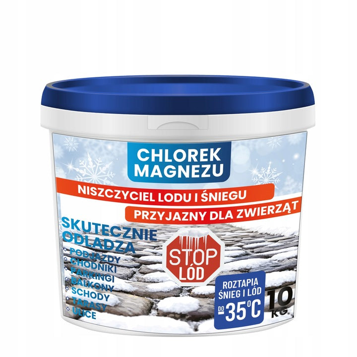 MAGNESIUMCHLORIDE 10 KG – ijssmelter, beter dan strooizout en veilig voor dieren!