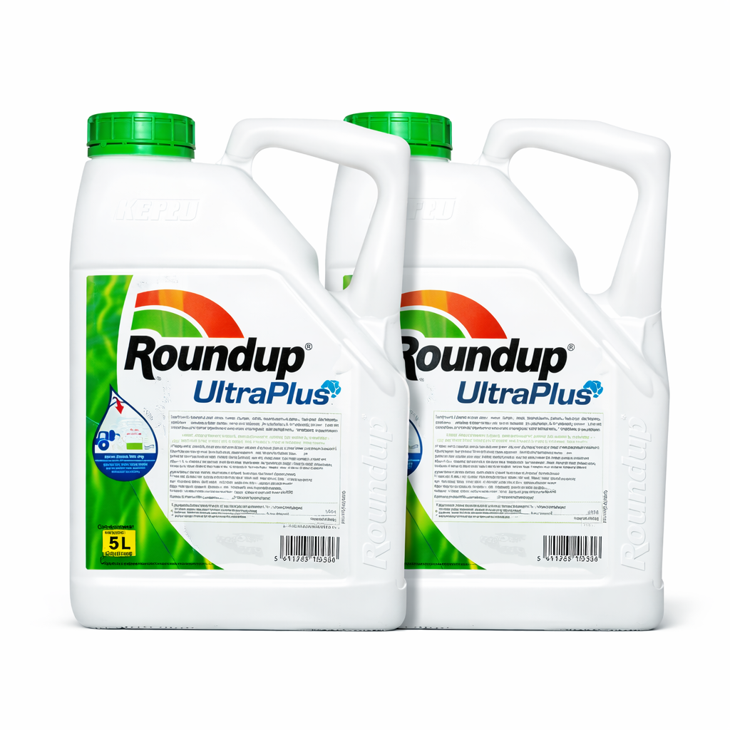 ROUNDUP Ultraplus 2x5L Onkruidverdelger Glyfosaat