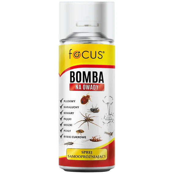 Bombe insecticide Focus 400 ml – Spray autovideur