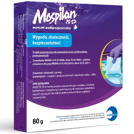 Mospilan 20 SP Sumi Agro - INSECTENVERDELGER | 80g