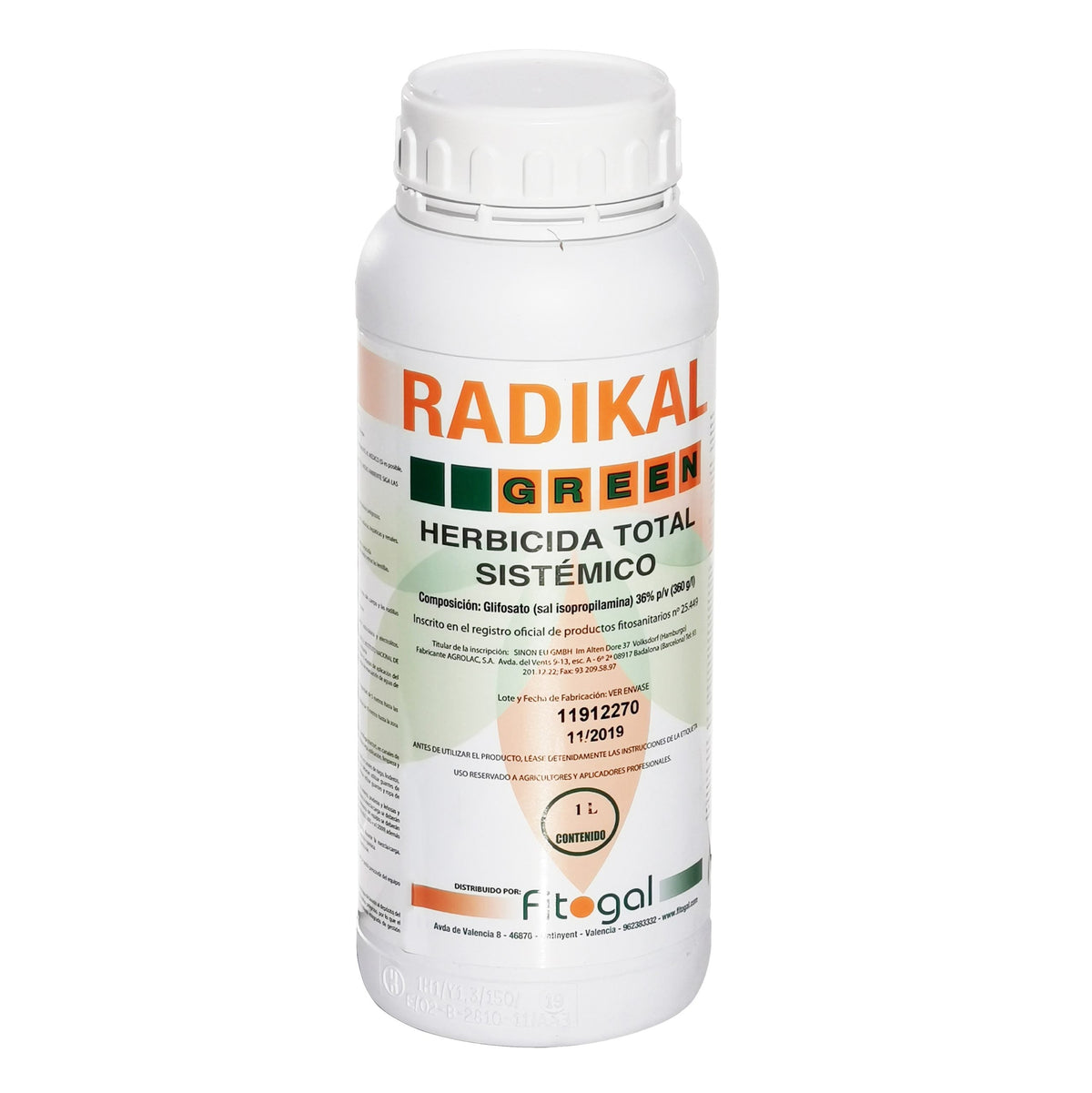 Radikal Professionnel Onkruidverdelger 1L voor alle tuinen