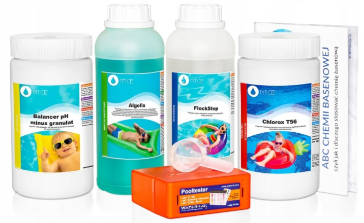 5-in-1 Chemische Kit voor Zwembad